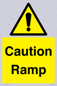 Caution Ramp